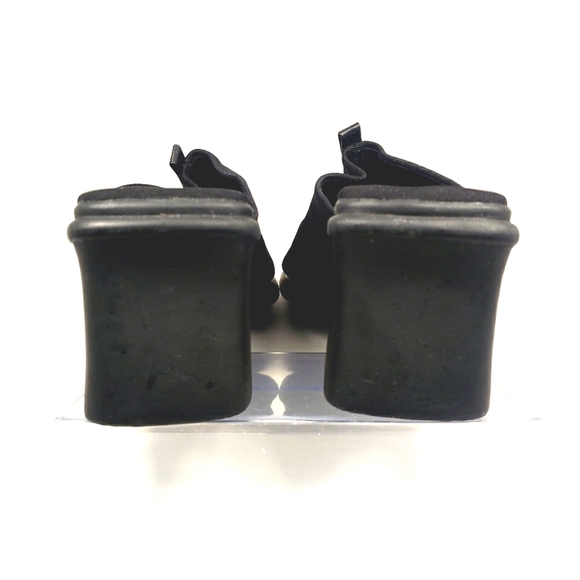 Caressa Ultima Series Black Slip on Block Heel Sandals Womans size 9 M - Picture 6 of 9